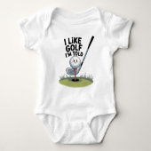 Ik hou van golf, wordt me verteld - grappig en rel romper (Voorkant)