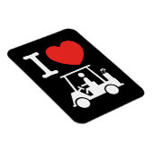 Ik hou van golfkar magneet (Rechterzijde)