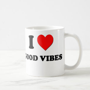 Ik hou van Good Vibes Koffiemok