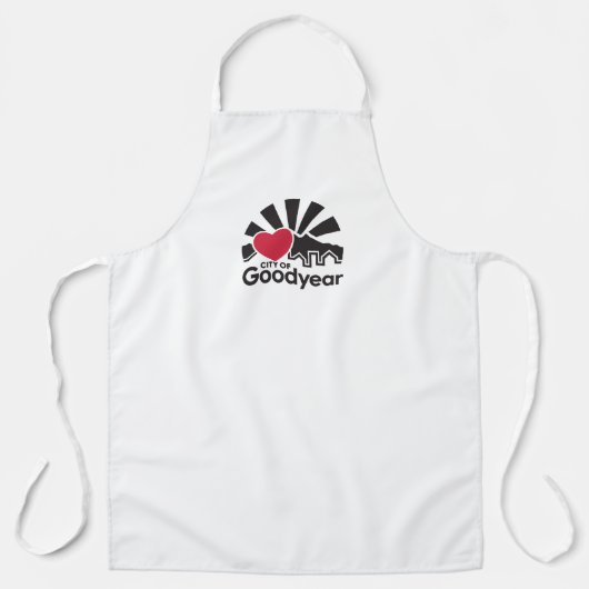 Ik hou van Goodyear Chef's Apron Schort (Voorkant)