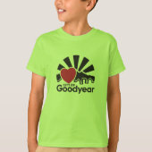 Ik hou van Goodyear T-Shirt voor jongens (Voorkant)