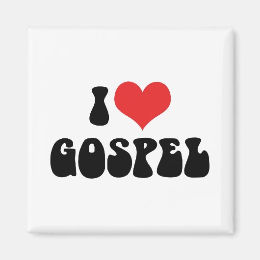 Ik hou van gospel magneet (Voorkant)