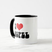 Ik hou van gospel mok (Voorkant links)