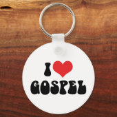 Ik hou van Gospel-sleutelhanger Sleutelhanger (Voorkant)