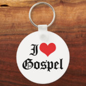 Ik hou van Gospel-sleutelhanger Sleutelhanger (Voorkant)