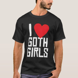 Ik hou van Gothic Emo Gothic T-shirt