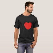 Ik hou van goudvissen t-shirt (Voorkant volledig)