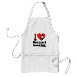 Ik hou van Gourmet Cooking Schort