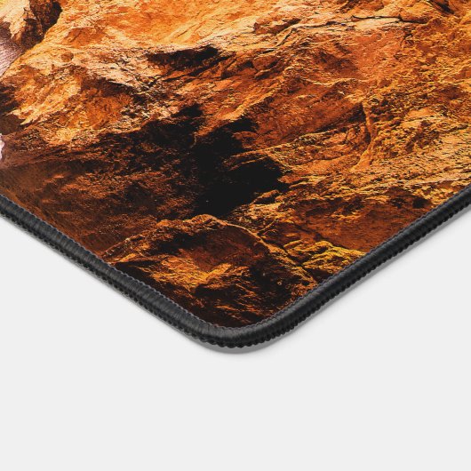 Ik hou van Gozo Photo Desk Mat (Hoek)