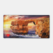Ik hou van Gozo Photo Desk Mat (Voorkant)