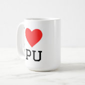Ik hou van gpu koffiemok (Voorkant links)