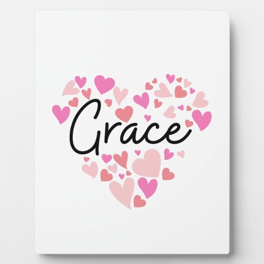 Ik hou van Grace Fotoplaat (Voorkant)