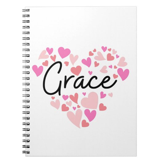 Ik hou van Grace Notitieboek (Voorkant)