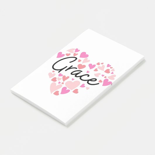 Ik hou van Grace Post-it® Notes (Schuin)