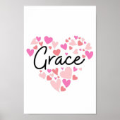 Ik hou van Grace Poster (Voorkant)