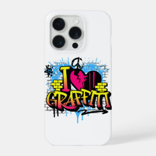 Ik hou van Graffiti – Stedelijke Straatkunst iPhone 15 Pro Case