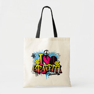 Ik hou van Graffiti – Stedelijke Straatkunst Tote Bag