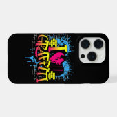 Ik hou van graffiti – Urbane straat kunst iPhone Hoesje (Achterkant horizontaal)