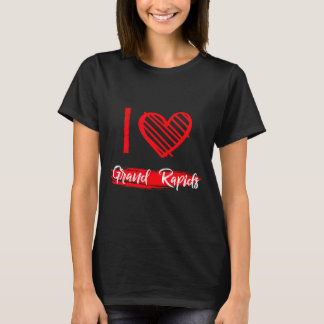 Ik hou van Grand Rads Ik Hart Grand Rads  T-shirt