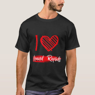 Ik hou van Grand Rads Ik Hart Grand Rads  T-shirt