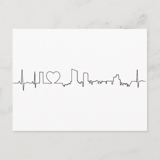 Ik hou van Grand Rapids in een uitzonderlijke ecg Briefkaart (Voorkant)