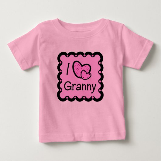 Ik hou van Granny Cute T-Shirte (Voorkant)