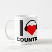 Ik hou van grappige landmug koffiemok (Links)