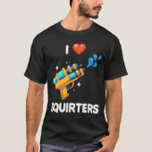 Ik hou van grappige Squirters T-shirt (Voorkant)