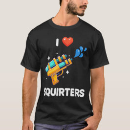Ik hou van grappige Squirters T-shirt