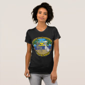 IK HOU VAN GREYHOUNDS ZE ZIJN GEWELDIG T-SHIRT (Voorkant volledig)