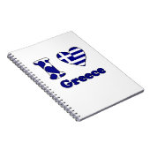 Ik hou van Griekenland Notitieboek (Rechterzijde)