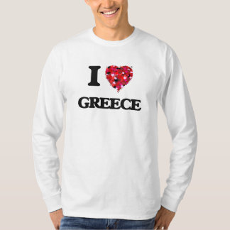 Ik hou van Griekenland T-shirt