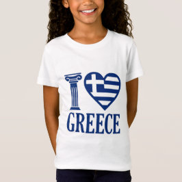 Ik hou van Griekenland T-shirt