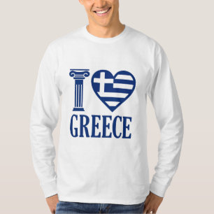 Ik hou van Griekenland T-shirt