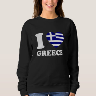 Ik hou van Griekenland Travel Lover Grieks Trui