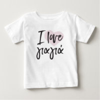 Ik hou van Grieks kind t-shirt uit Yiayia