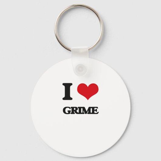 Ik hou van GRIME Sleutelhanger (Voorkant)