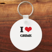 Ik hou van GRIME Sleutelhanger (Voorkant)