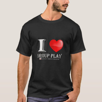 Ik hou van groepsspel shirt