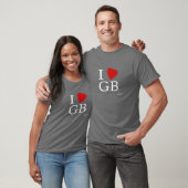 Ik hou van Groot-Brittannië T-shirt (Unisex)