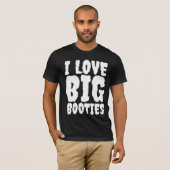 IK HOU VAN GROOTE BILLEN FUNSHEE MANNEN T-SHIRTS (Voorkant volledig)