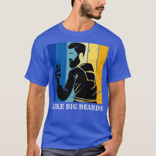 Ik hou van grote baarden 12 t-shirt