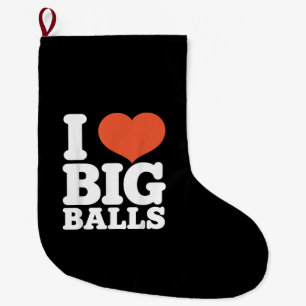 Ik hou van grote ballen, hetero vrouwen homoseksue kerstsok