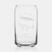Ik Hou van Grote Bekers – Grappig Blikglas Blikvorm Glas (Achterkant)