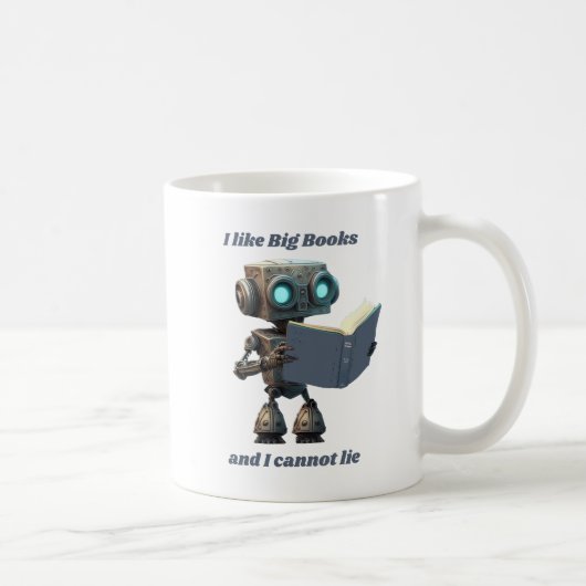 Ik hou van grote boeken en ik kan niet liegen, AA, Koffiemok (Rechts)