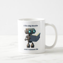 Ik hou van grote boeken en ik kan niet liegen, een koffiemok