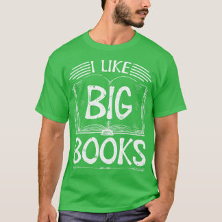 Ik hou van grote boeken t-shirt