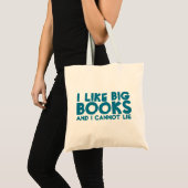 Ik hou van grote boeken tote bag (Voorkant (product))