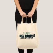 Ik hou van grote boeken tote bag (Voorkant (product))