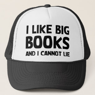 Ik hou van grote boeken trucker pet